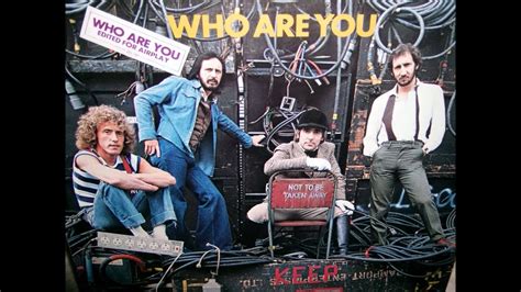 the sound quality on the who's who are you